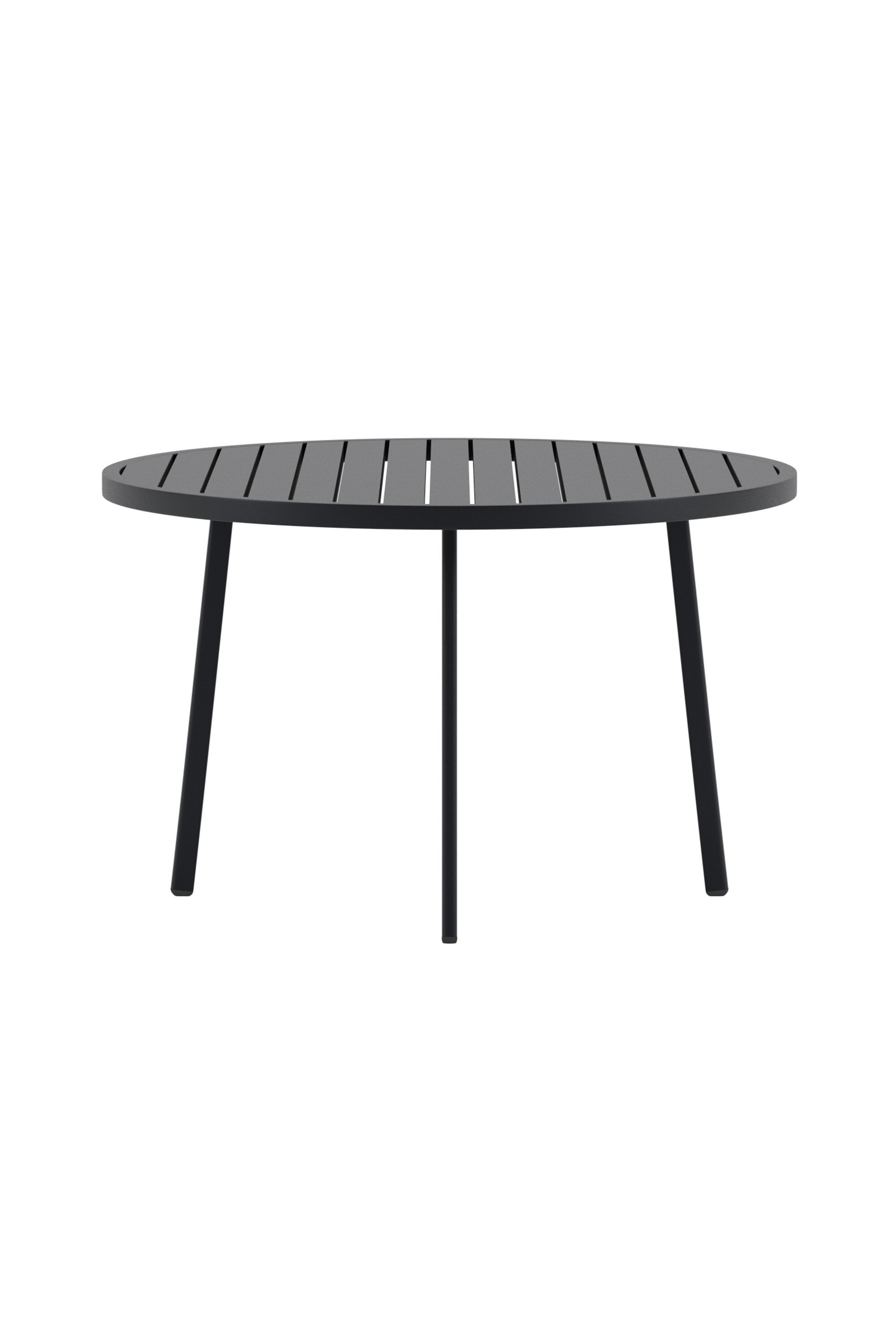 venture home giardini runt matbord &oslash120 - svart / svart