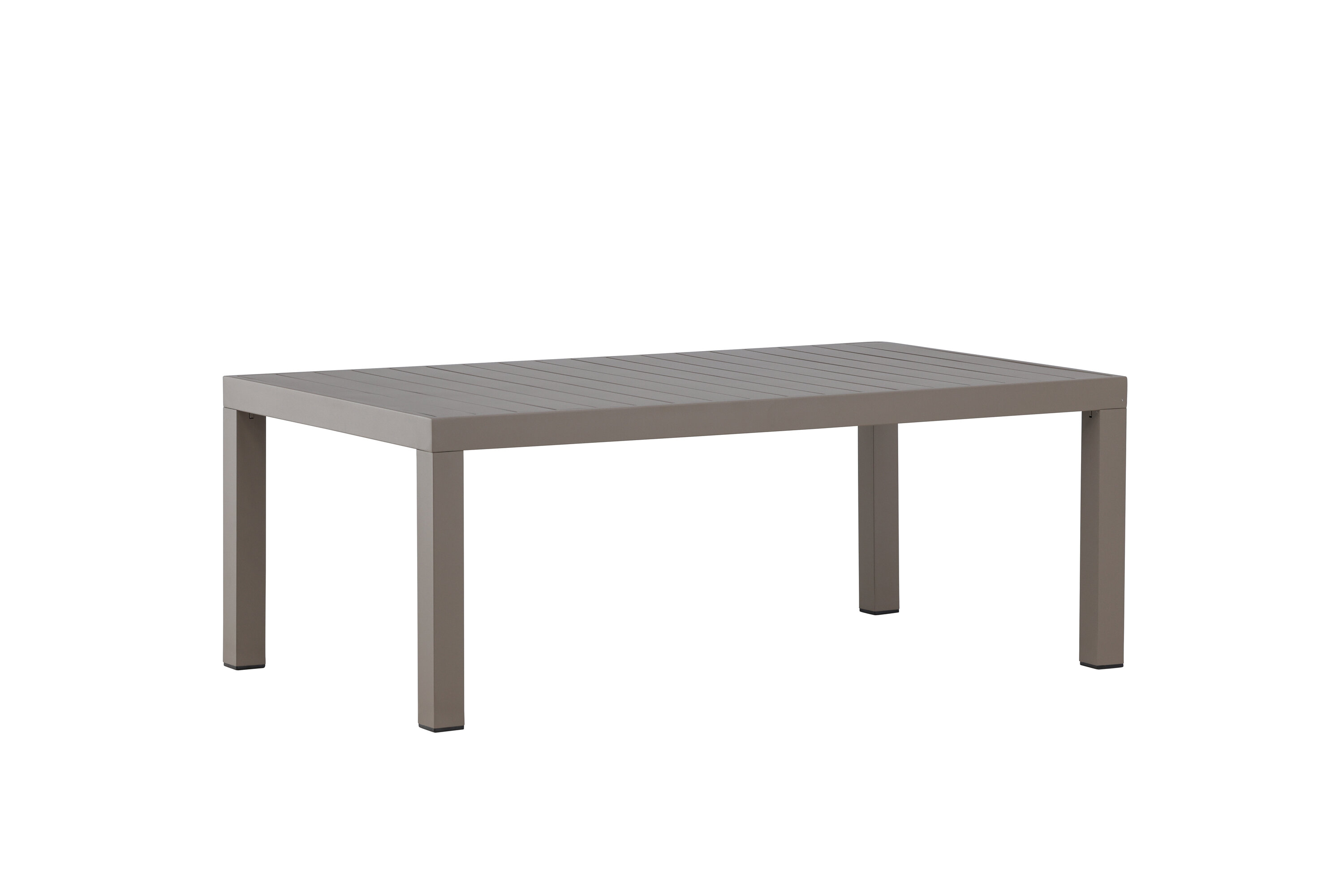 VENTURE HOME Copacabana udendørs sofabord, rektangulær - brun aluminium (70x120)