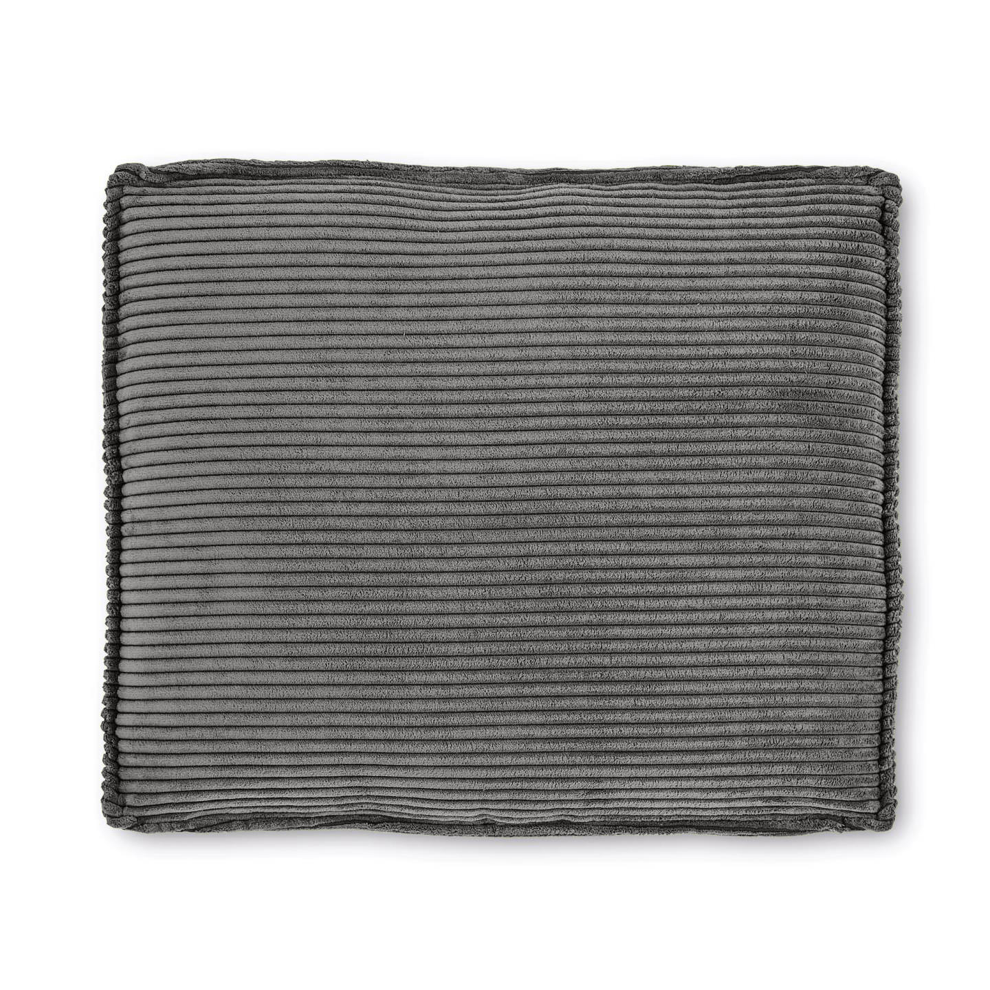 LAFORMA Blok pude - grå fløjl (50x60)