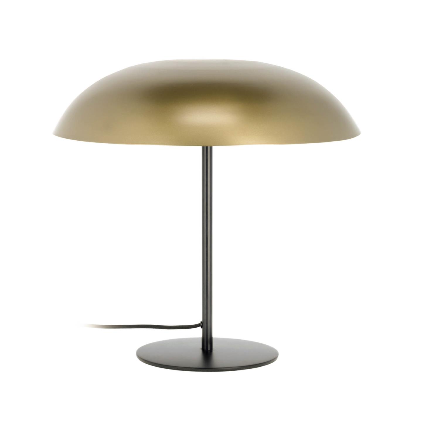 LAFORMA Carlisa bordlampe, rund - guld metal (Ø33)