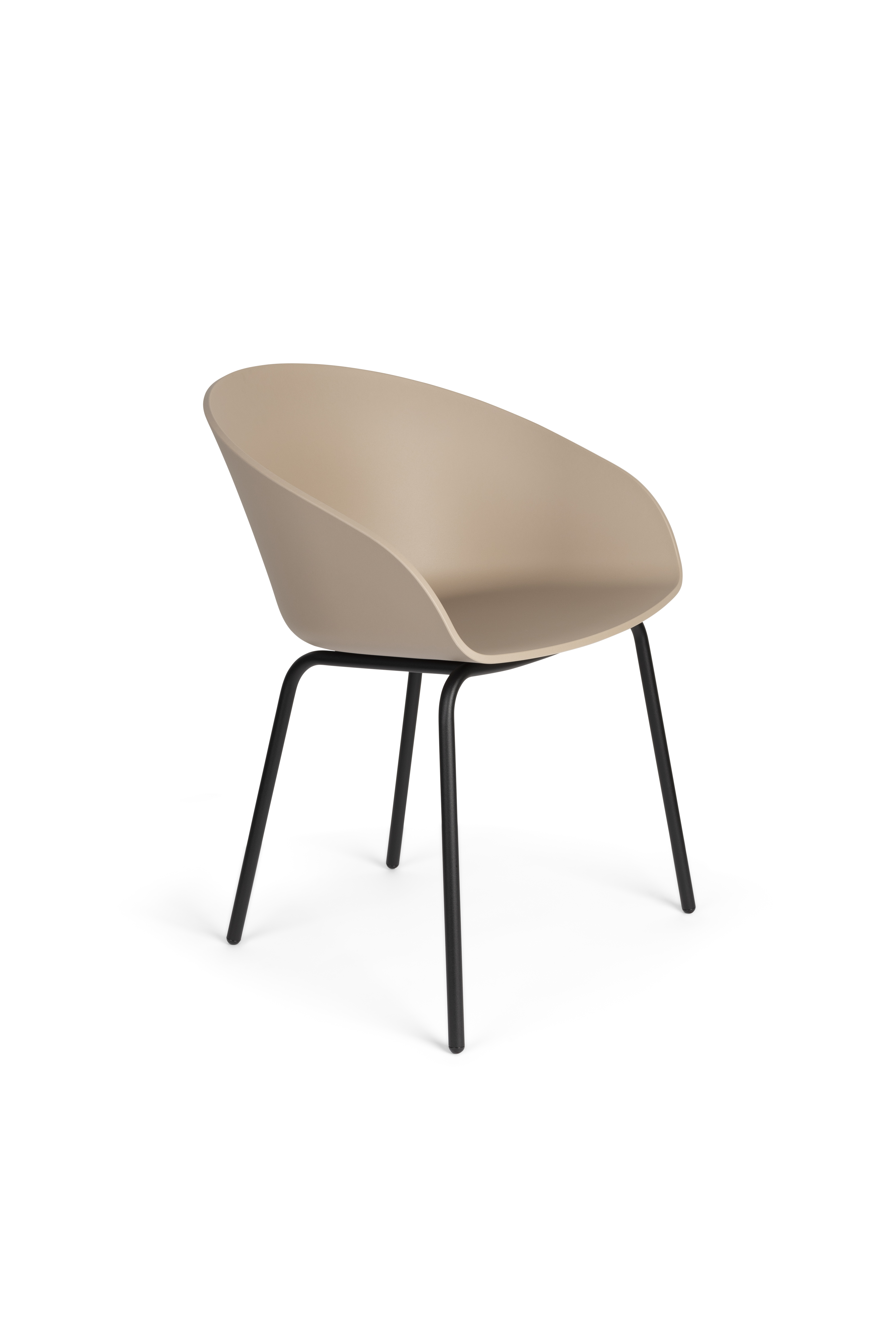 ZUIVER Armchair Void Latte Brown