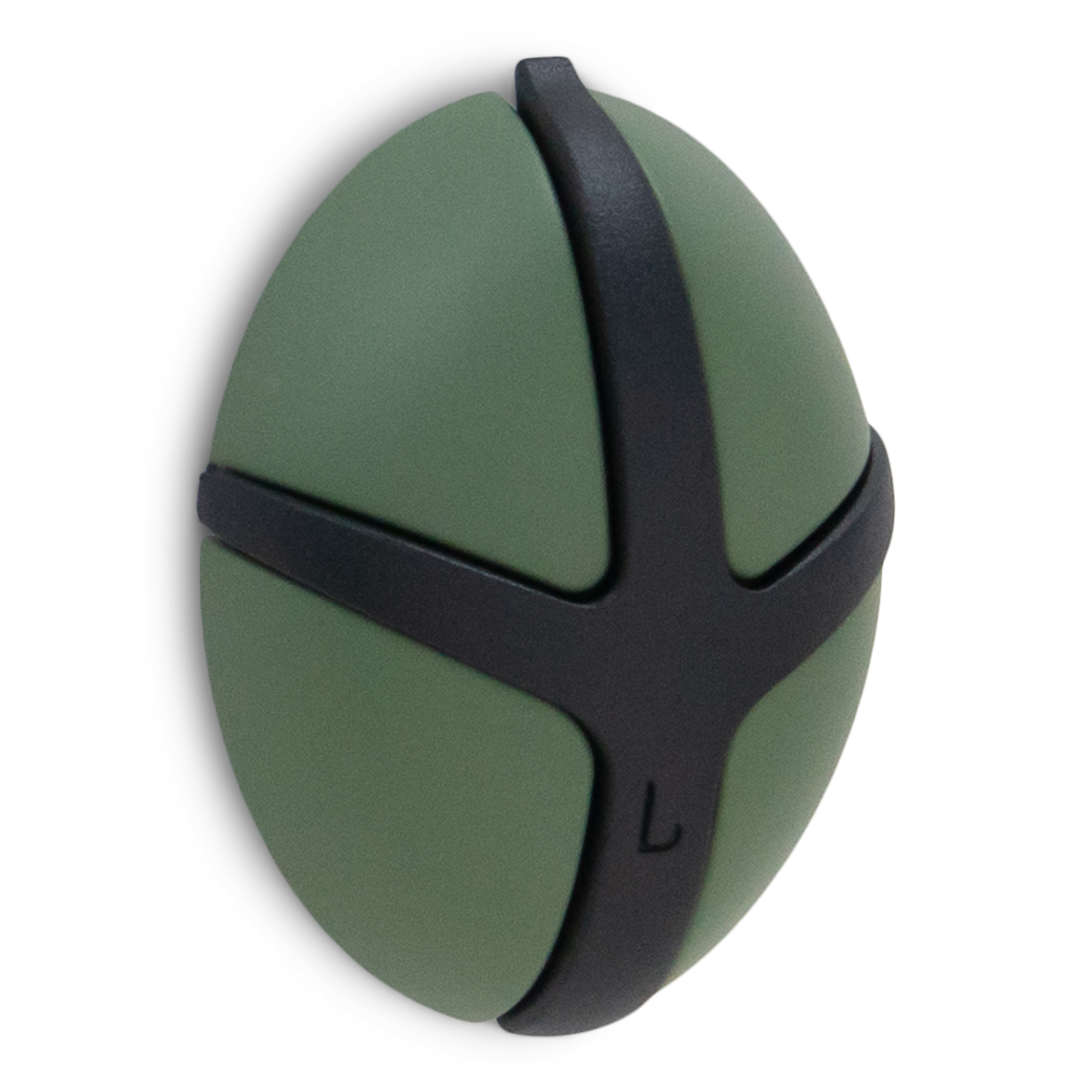 SPINDER DESIGN Tick knagerække - grøn metal