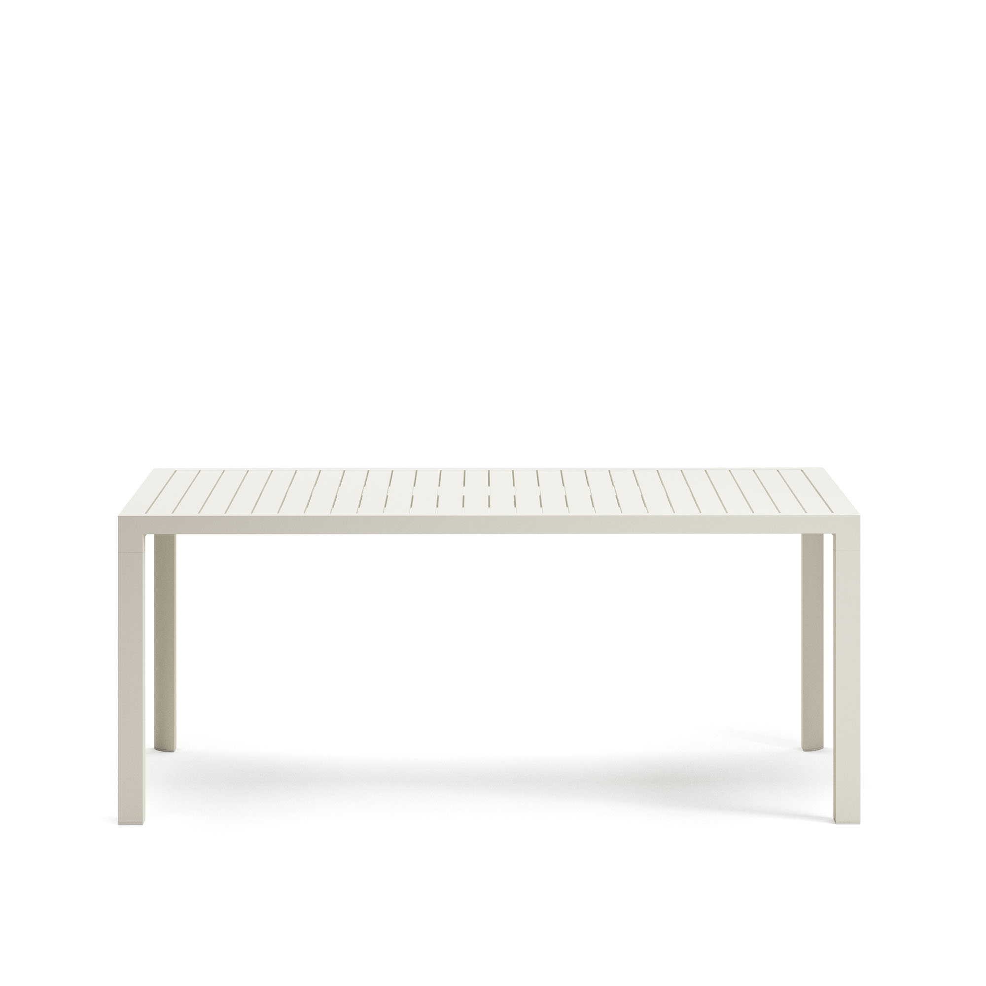 LAFORMA Culip havebord, rektangulær - hvid aluminium (180x90)
