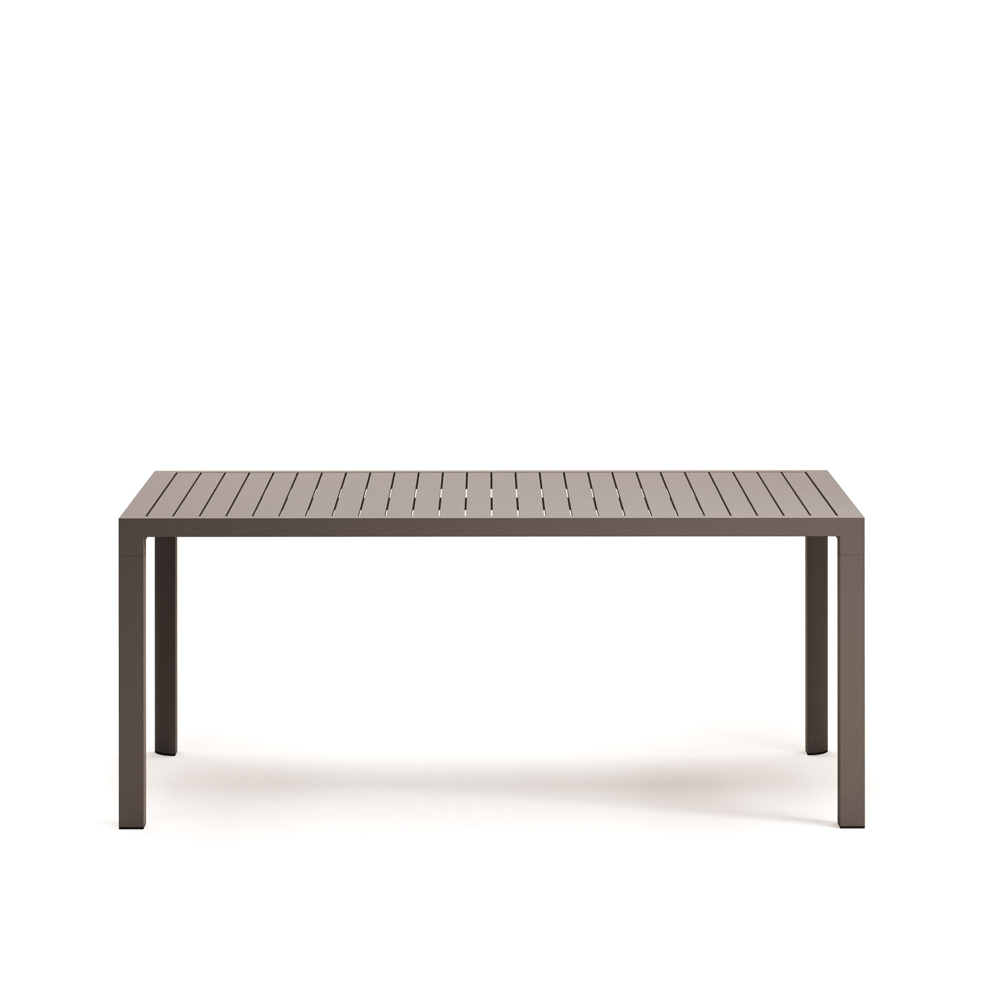 LAFORMA Culip havebord, rektangulær - brun aluminium (180x90)