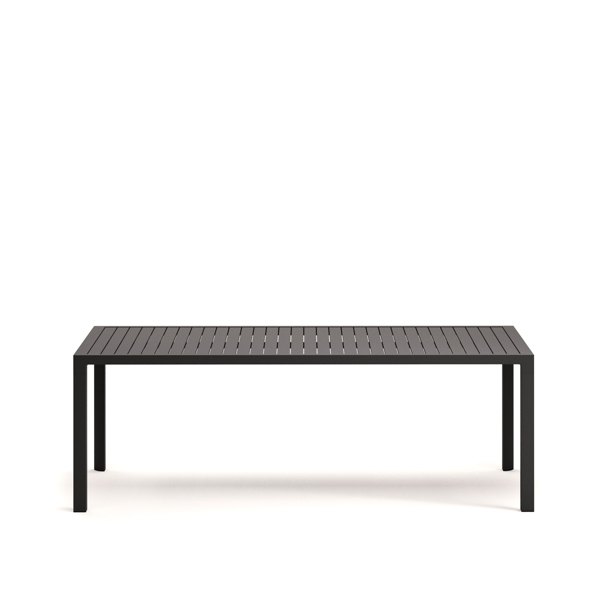 LAFORMA Culip havebord, rektangulær - grå aluminium (220x100)