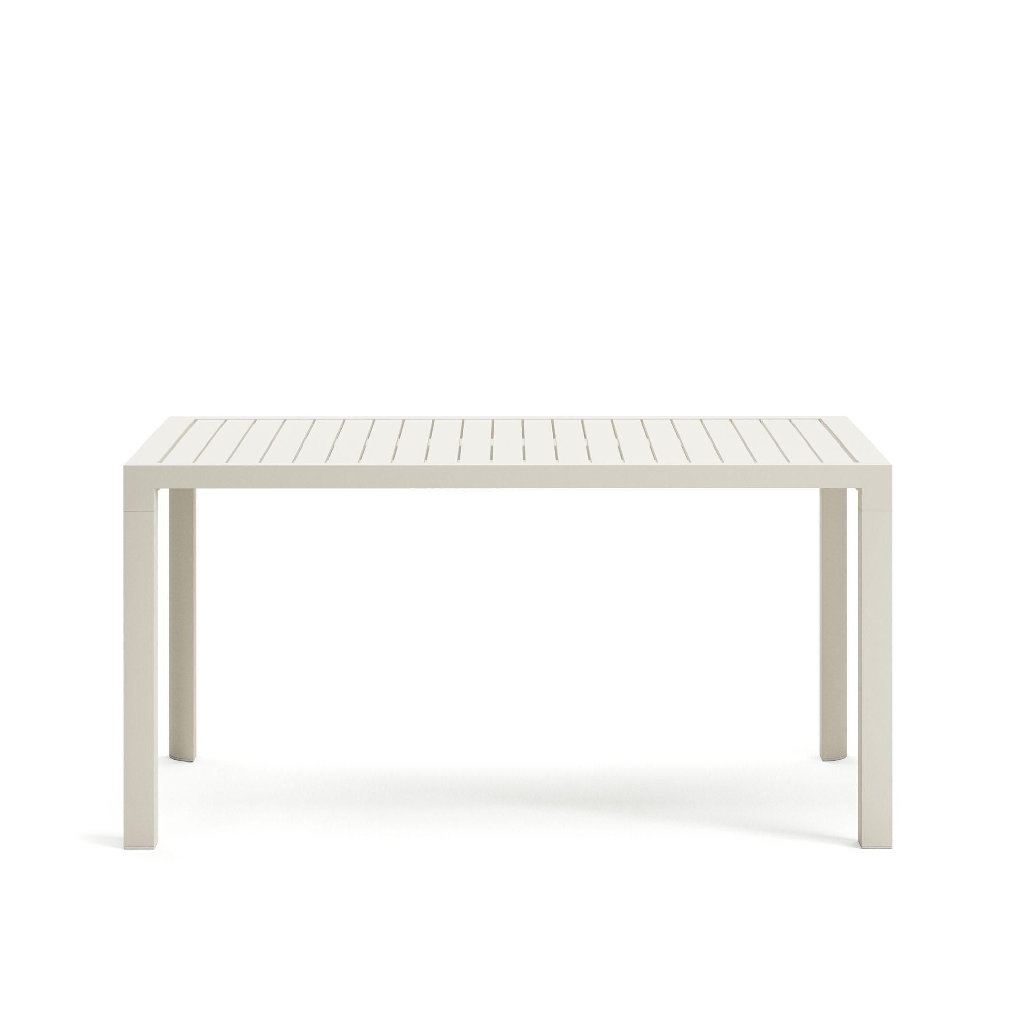 LAFORMA Culip havebord, rektangulær - hvid aluminium (150x77)