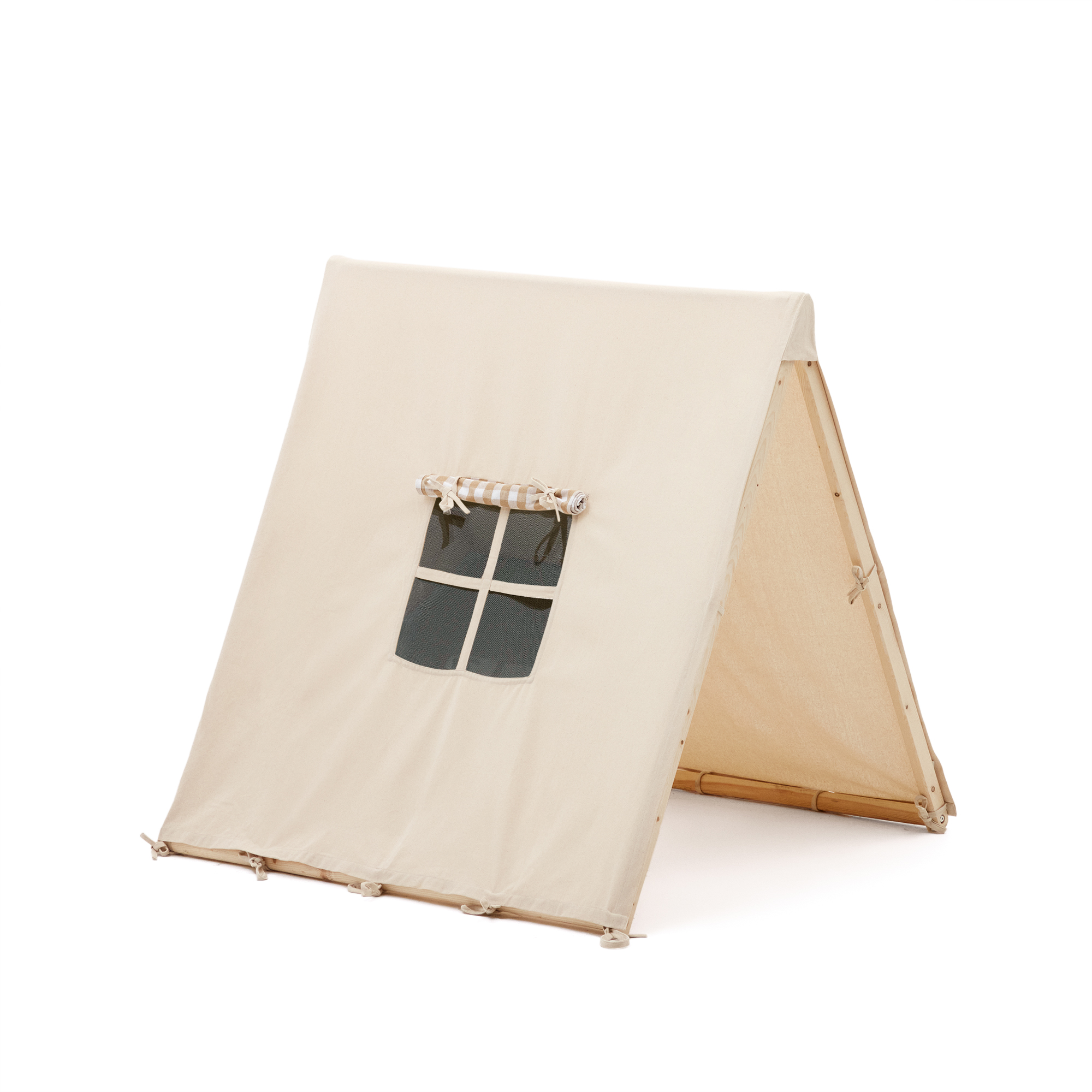 KAVE HOME Yanil tipitält i 100 % vit bomull, 100 x 90 cm