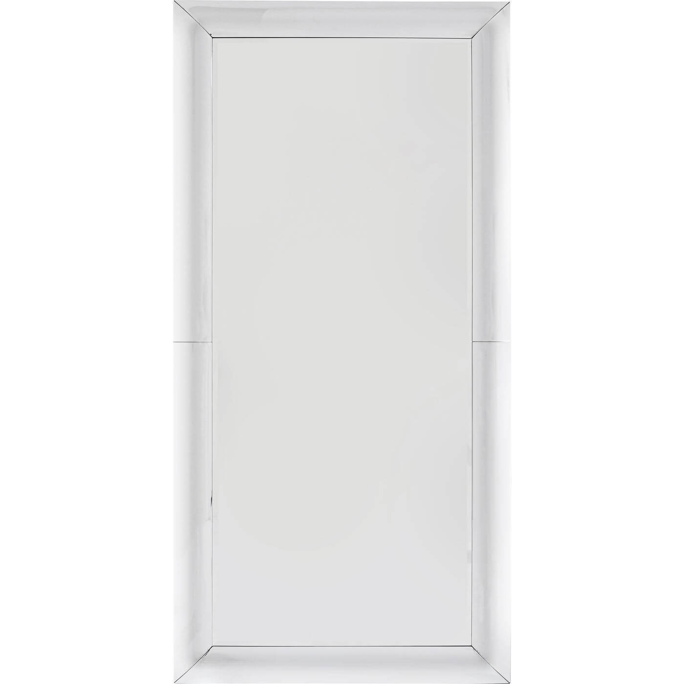 KARE DESIGN Bounce vægspejl - glas/sølv spejlglas/MDF, rektangulær (207x99)