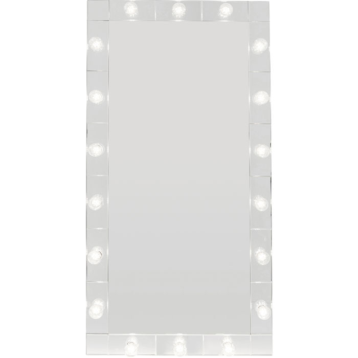 10: KARE DESIGN rektangulær Flor Mirror Make Up vægspejl - spejlglas (160x80)