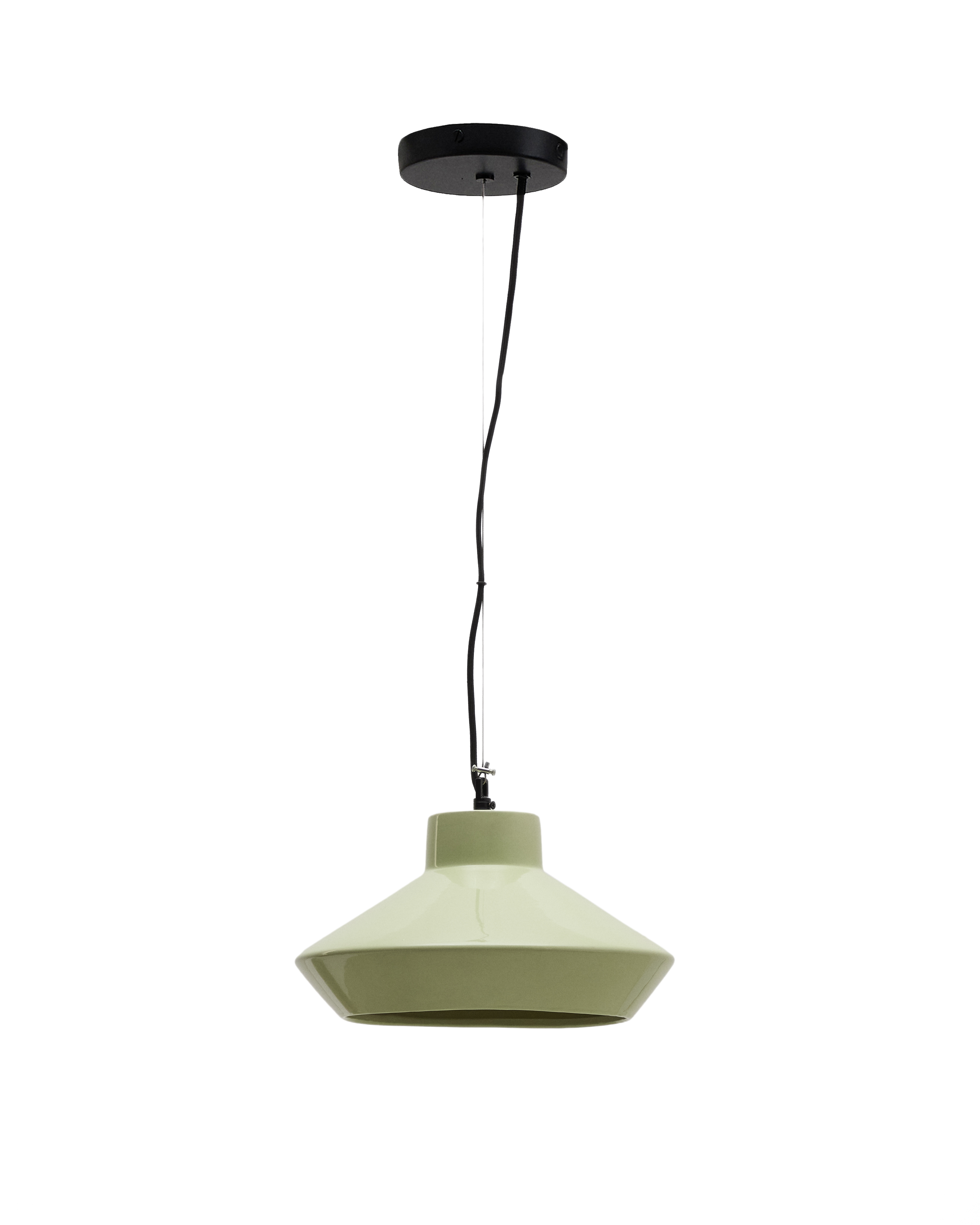 Kave Home Portol Loftlampe Grøn Keramik