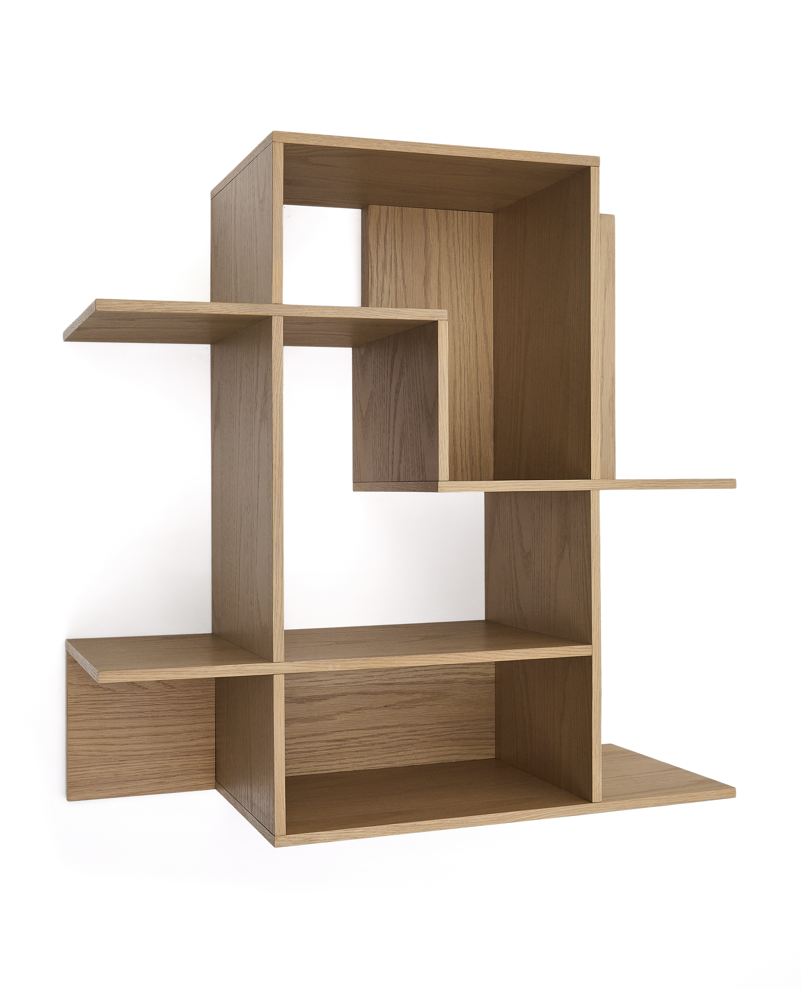 Kave Home Ina Modulopbygget Reol Egefiner Med Naturlig Finish Fsc 100