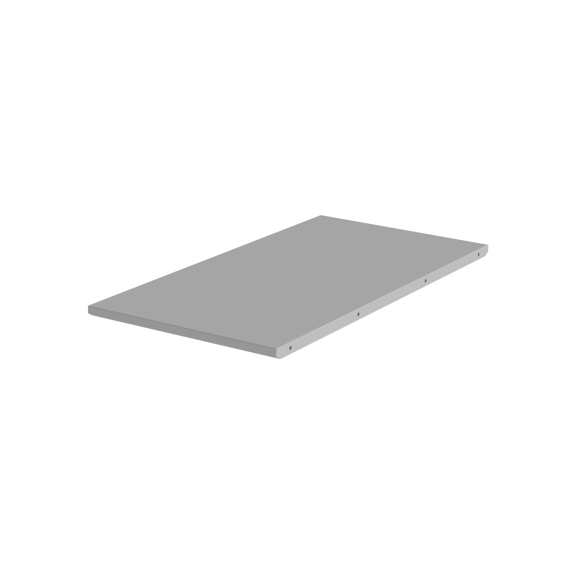 TENZO Dot tillægsplade - grå mdf (45x90)