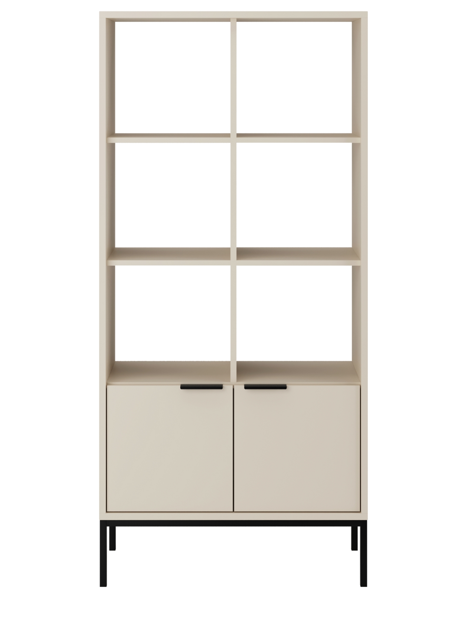 KOCOT Austin bogreol cashmere & sort