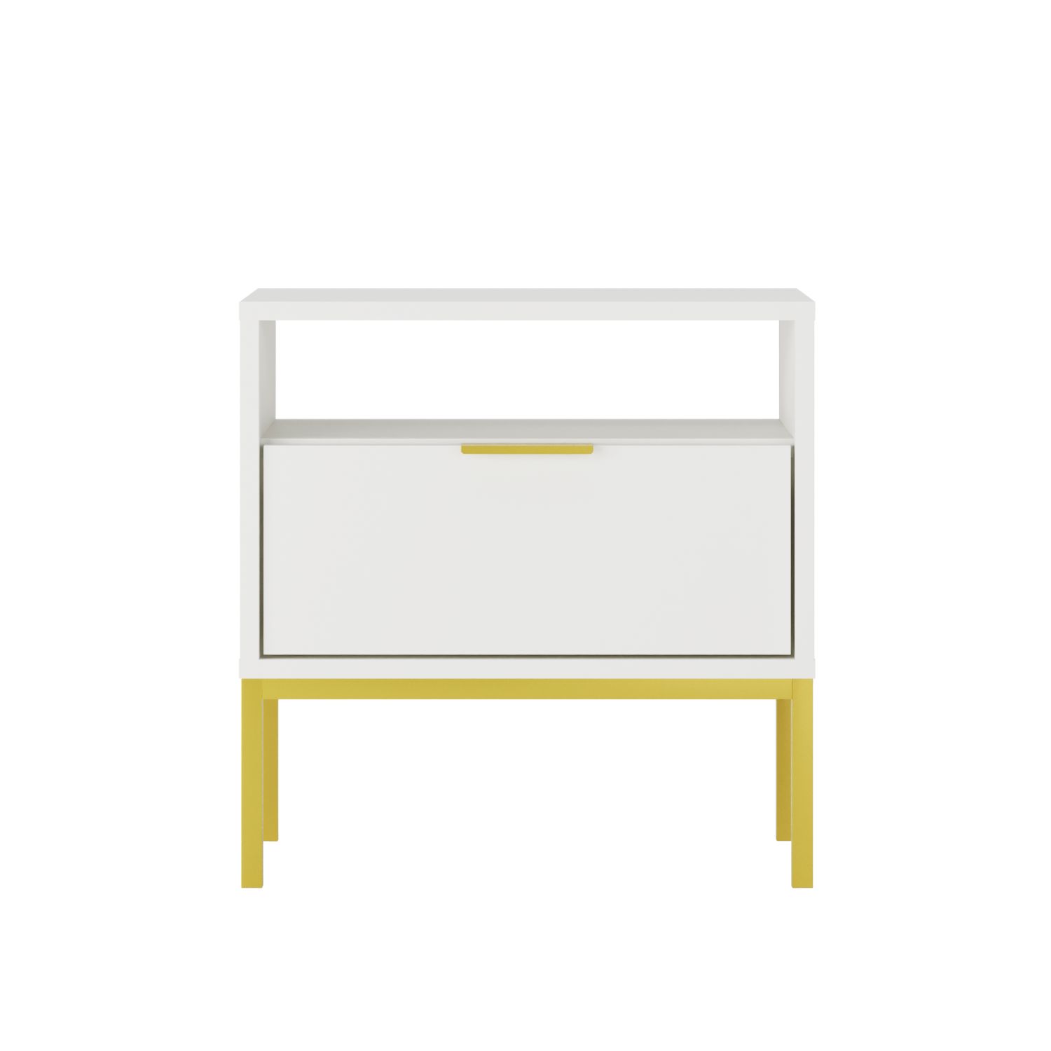 KOCOT Austin natbord hvid & guld