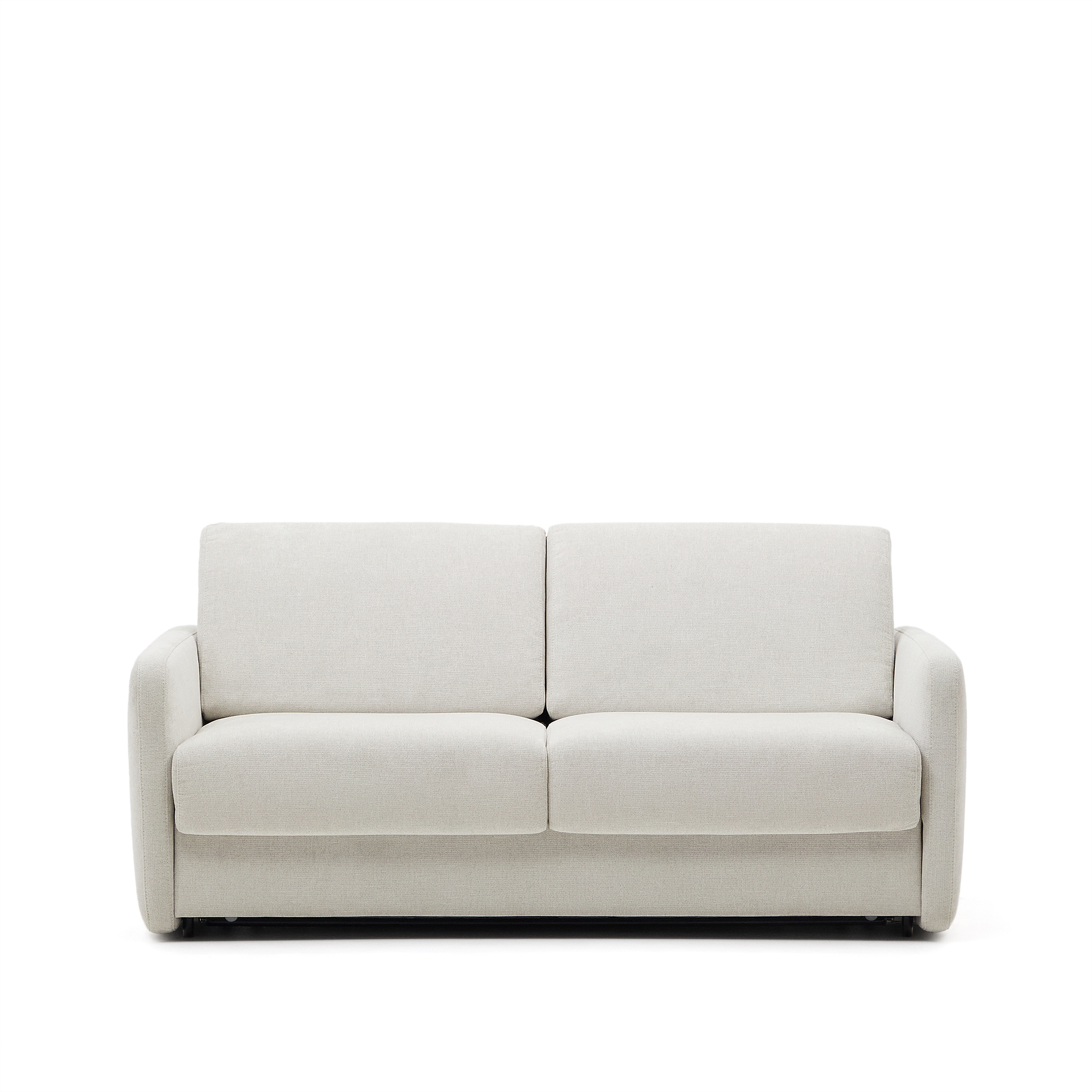 LAFORMA Nuala perlefarvet 3-personers sovesofa, 204 cm