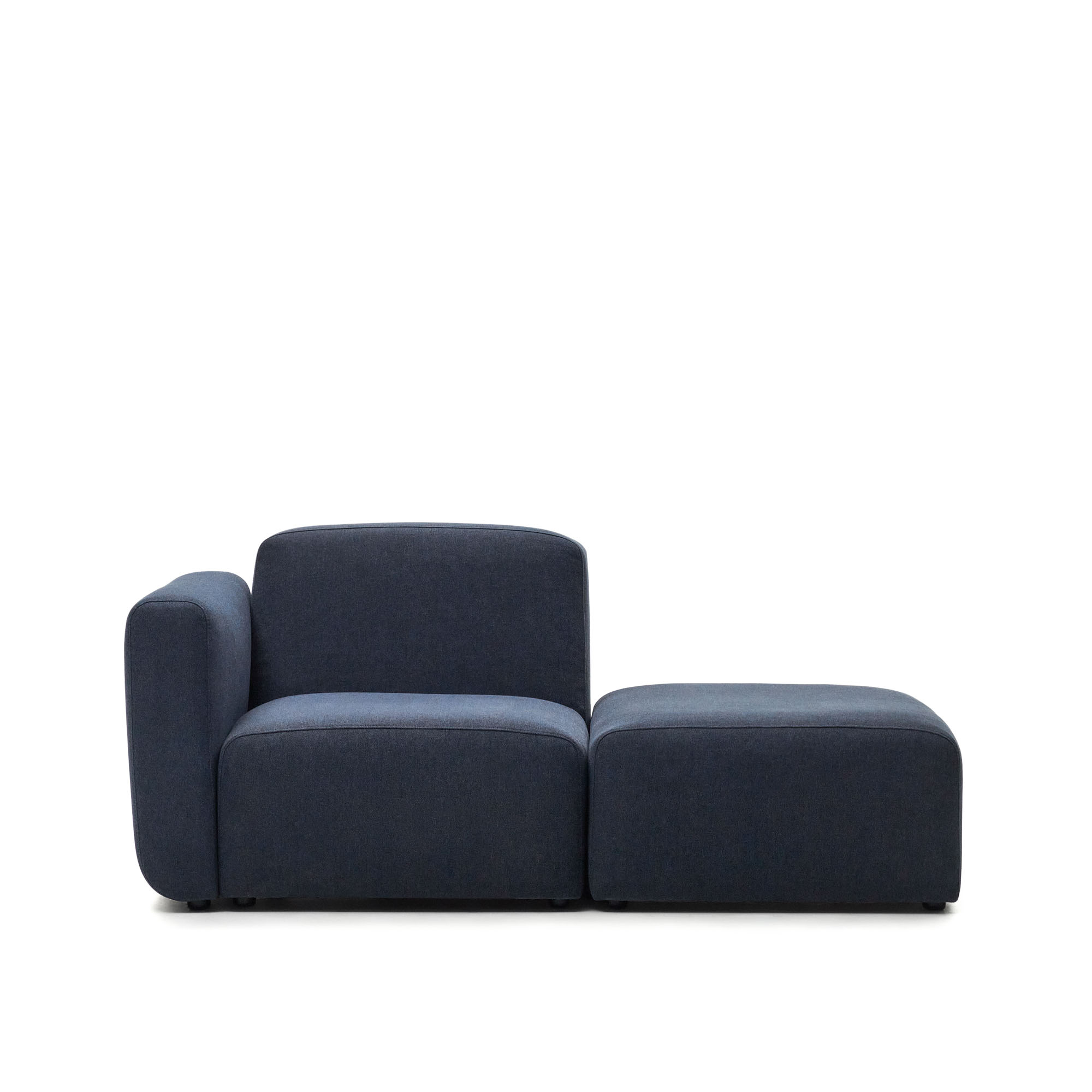 KAVE HOME Neom 1-personers modulsofa med rygmodul i blå, 169 cm FSC Mix Credit