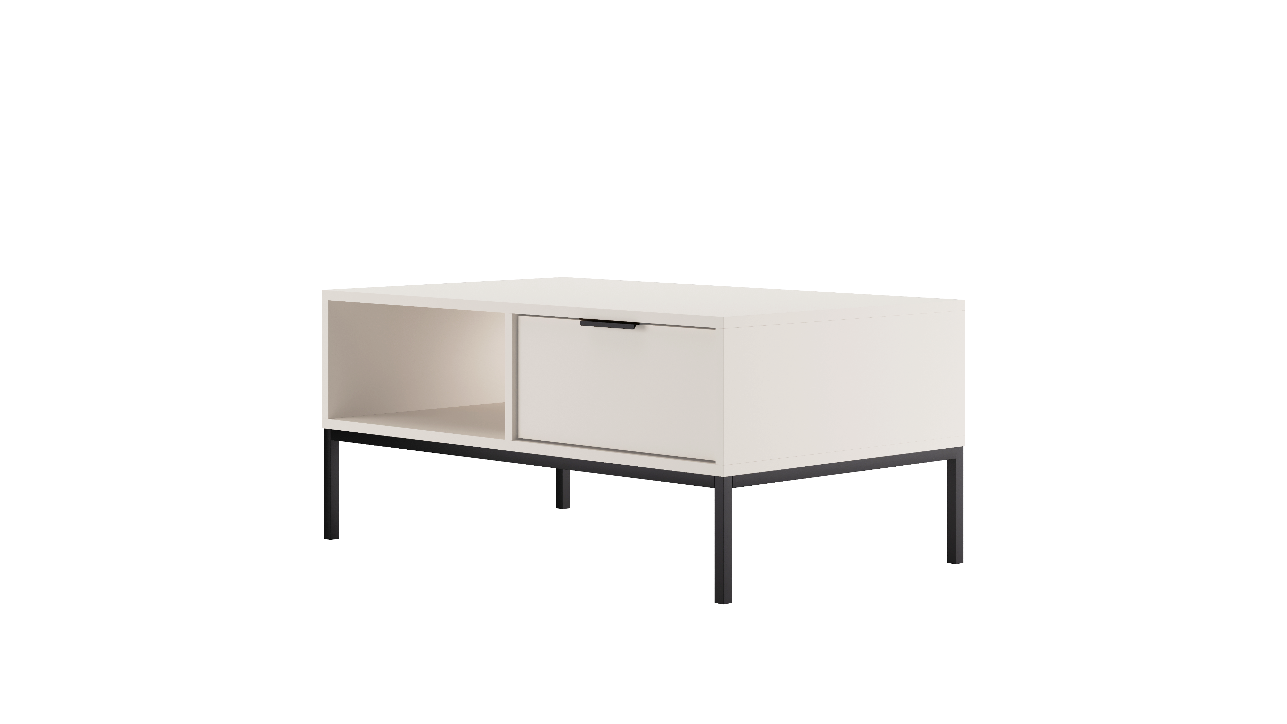KOCOT Austin sofabord 100 hvid & sort
