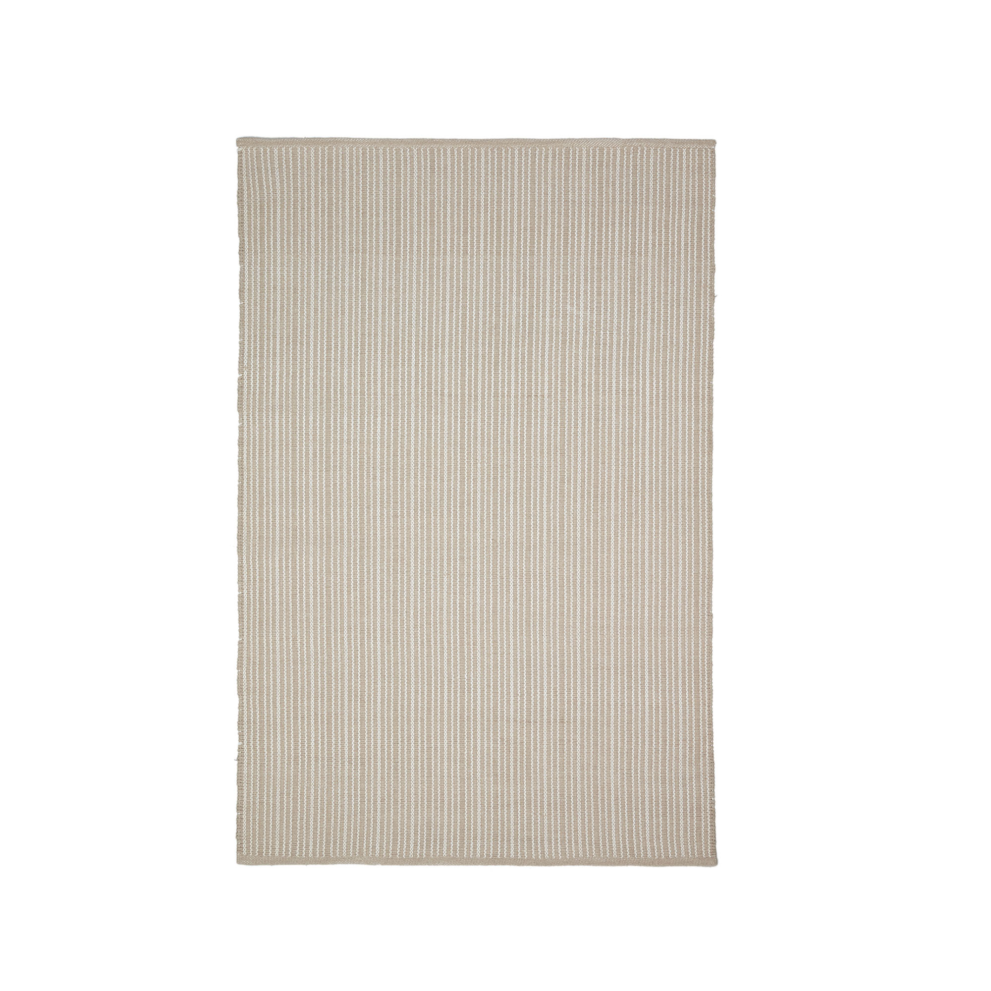 LAFORMA Canyet gulvtæppe, rektangulær - beige syntetiske fibre (160x230)