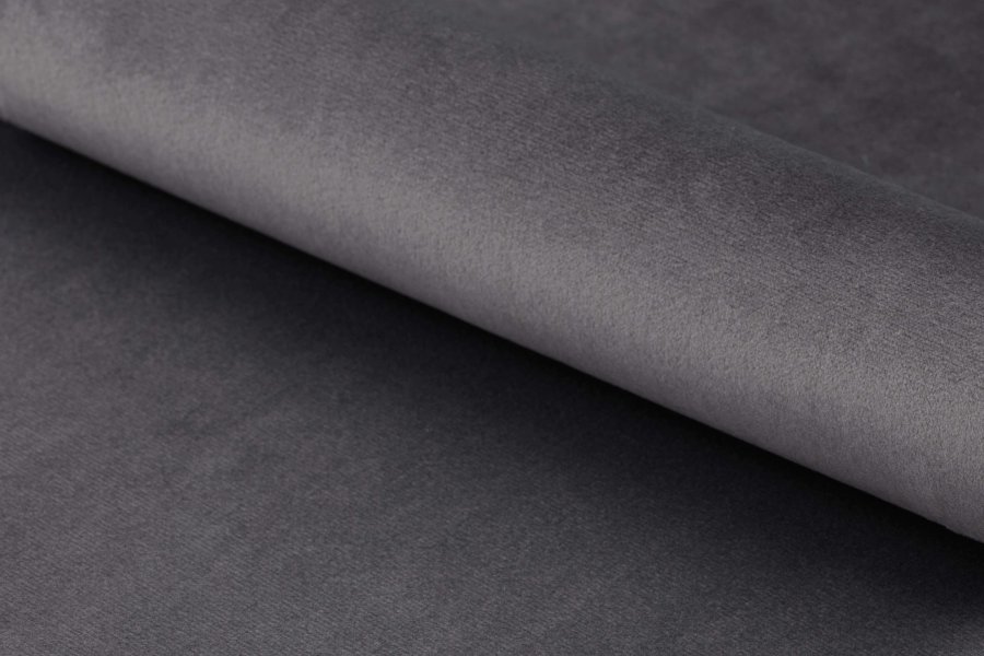 ACT NORDIC Emilia Sessel - dunkelgrau/schwarzer Stoff/Metall, mit Armlehnen