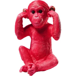 KARE DESIGN Monkey Kikazaru sparebsse - rd polyresin (H:35)
