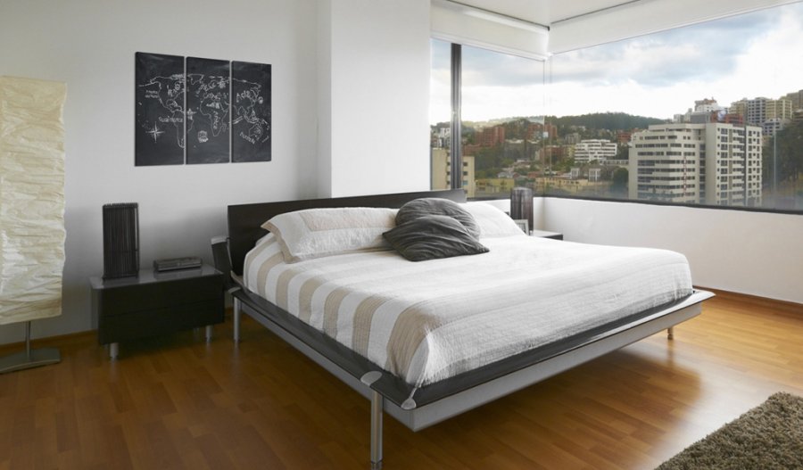 ARTGEIST Travel broadens the Mind - Spansk verdenskort trykt p� l�rred, 3-delt - Flere st�rrelser