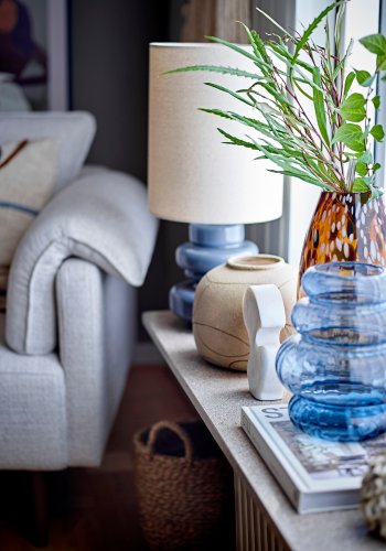 BLOOMINGVILLE Daraz Vase, Braun, Glas