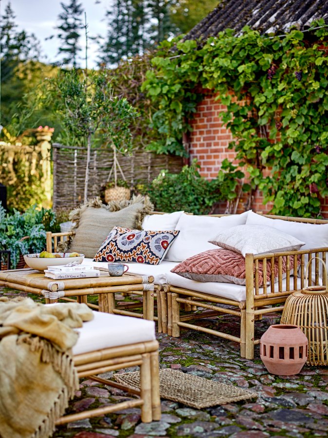 BLOOMINGVILLE Binte Fußmatte, Natur, Seegras