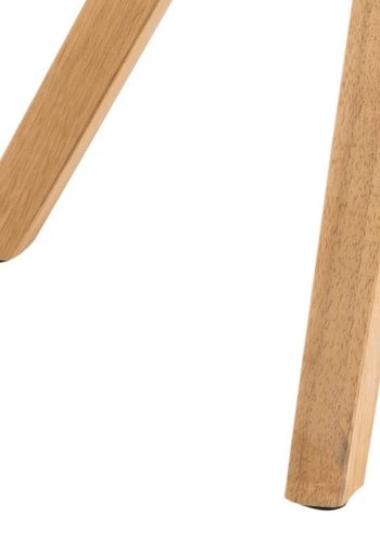 ACT NORDIC Dima Esszimmerstuhl - dunkelgrauer Stoff und Naturkautschukholz