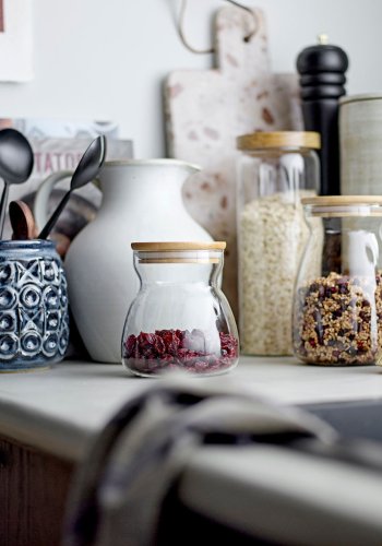 BLOOMINGVILLE Aronas Peberkvrn, Sort, Gummitr