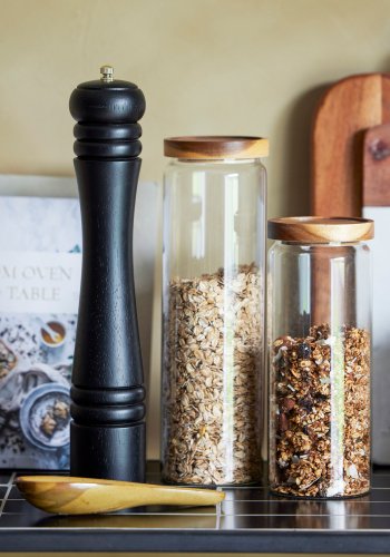 BLOOMINGVILLE Anouk Krukke m/lokk, klar, glass