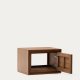 KAVE HOME Kenta badrumsm�bel i massiv teak med valn�tsfinish, 60 x 45 cm
