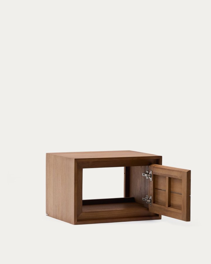 KAVE HOME Kenta badrumsm�bel i massiv teak med valn�tsfinish, 60 x 45 cm