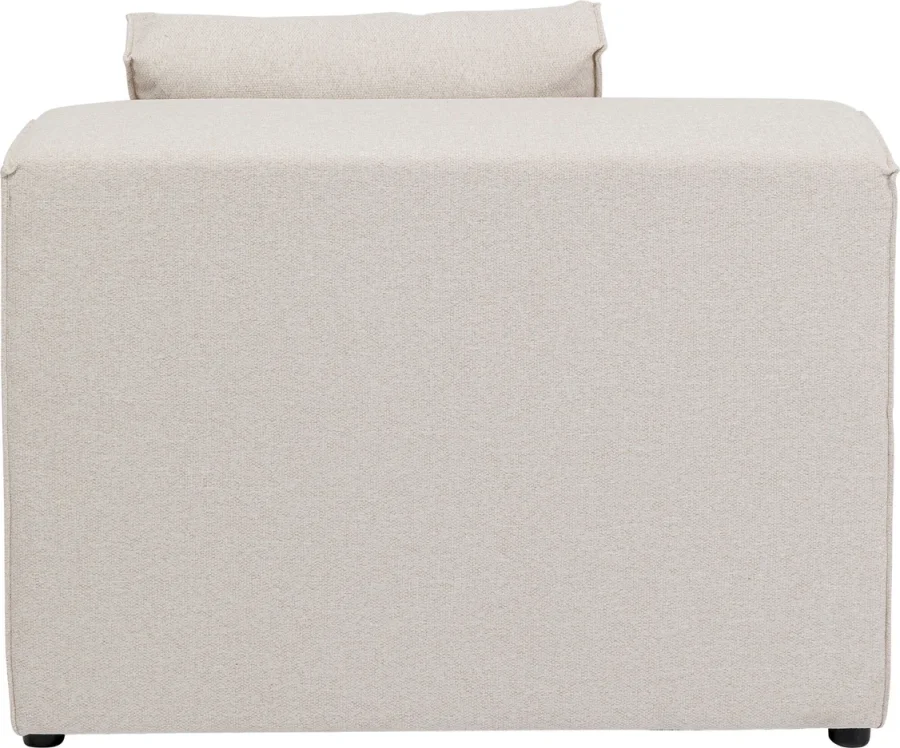 KARE DESIGN Infinity 2-Seater Elements Cream modul, 100 cm - creme polyester og polypropylen