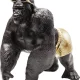 KARE DESIGN Monkey Beach figur - bronze og guld polyresin (H:30cm)