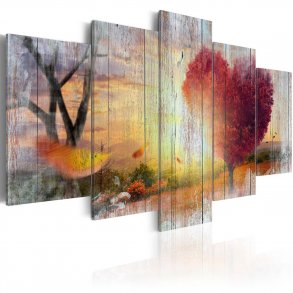 ARTGEIST Billede af efterår - Lovers Autumn, på lærred (flere størrelser)