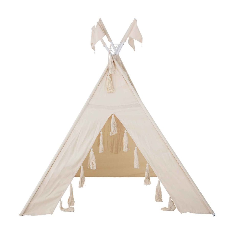 BLOOMINGVILLE MINI Spieltipi - Naturbaumwolle, quadratisch (110x110)