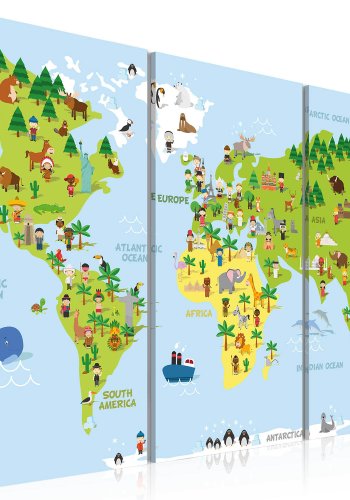 Artgeist billede - Children's World, p� l�rred