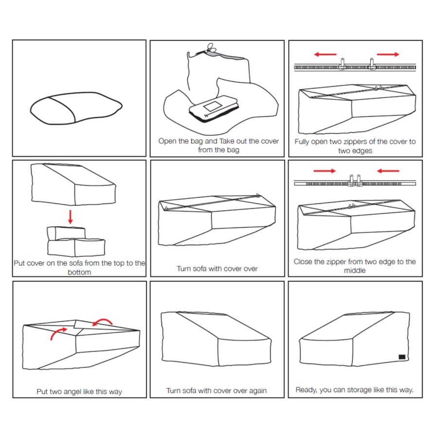 TROISPOMMESHOME 1-manns lenestol helrstrekk - gr plast