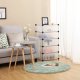SONGMICS sammenl�sende skohylde, rektangul�r opbevaringsorganisator, modul�r g�r-det-selv-opbevaringshylde med 10 pladser, 40 x 30 x 17 cm til hver plads, plastikgarderobe med d�re, hvid LPC10W