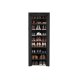SONGMICS RXJ10H skostativ, m. 10 rum, st�vt�t - sort stof og st�l