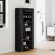 SONGMICS RXJ10H skostativ, m. 10 rum, st�vt�t - sort stof og st�l