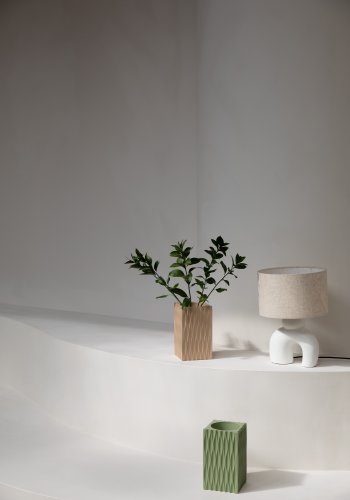 ZUIVER Vase Riley Beige