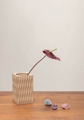 ZUIVER Vase Riley Beige