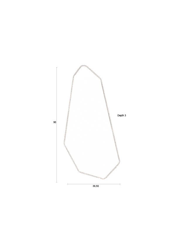 Dutchbone speil basilikum