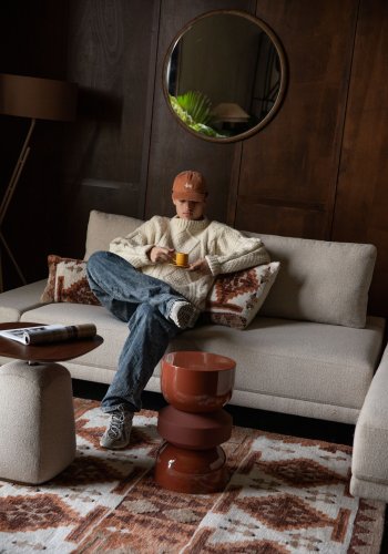 DUTCHBONE Teppe Rdbrun 200x300