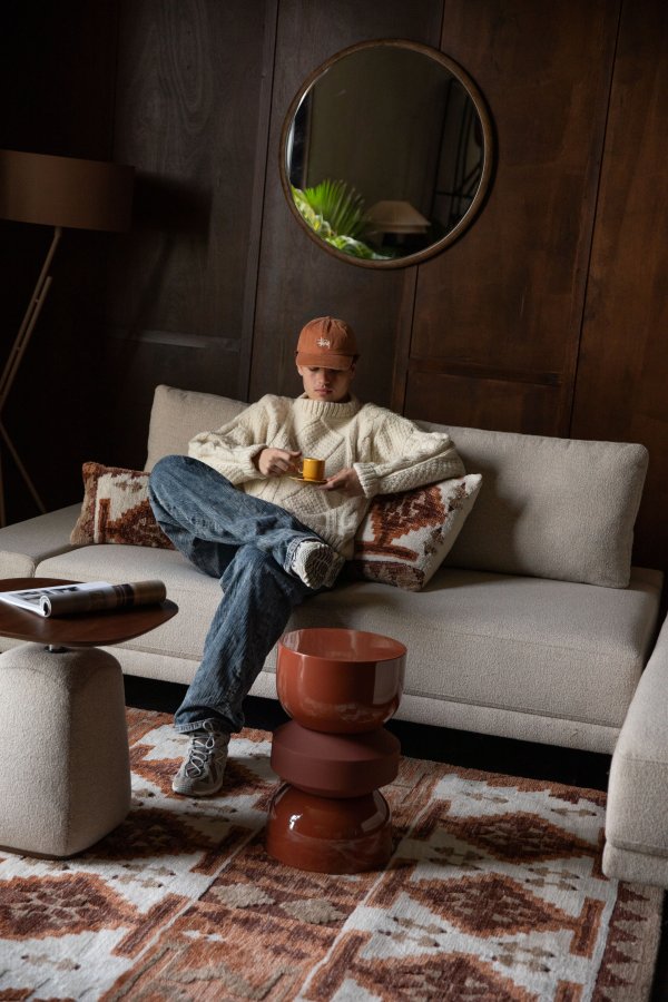 DUTCHBONE Teppe Rdbrun 200x300