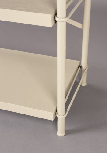 DUTCHBONE Hylle Jern Beige Lav