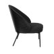 DUTCHBONE Lounge Chair Rodin Boucl Sort