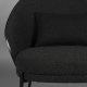 DUTCHBONE Lounge Chair Rodin Boucl Sort