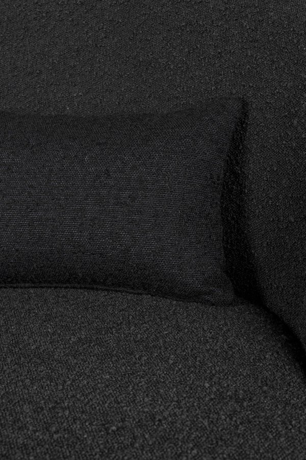 DUTCHBONE Lounge Chair Rodin Boucl Sort